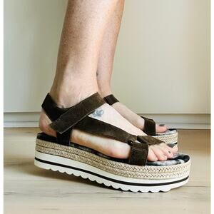 Crown Vintage Crown Vintage Korine Espadrille Platform Sandal Size 10 Platform